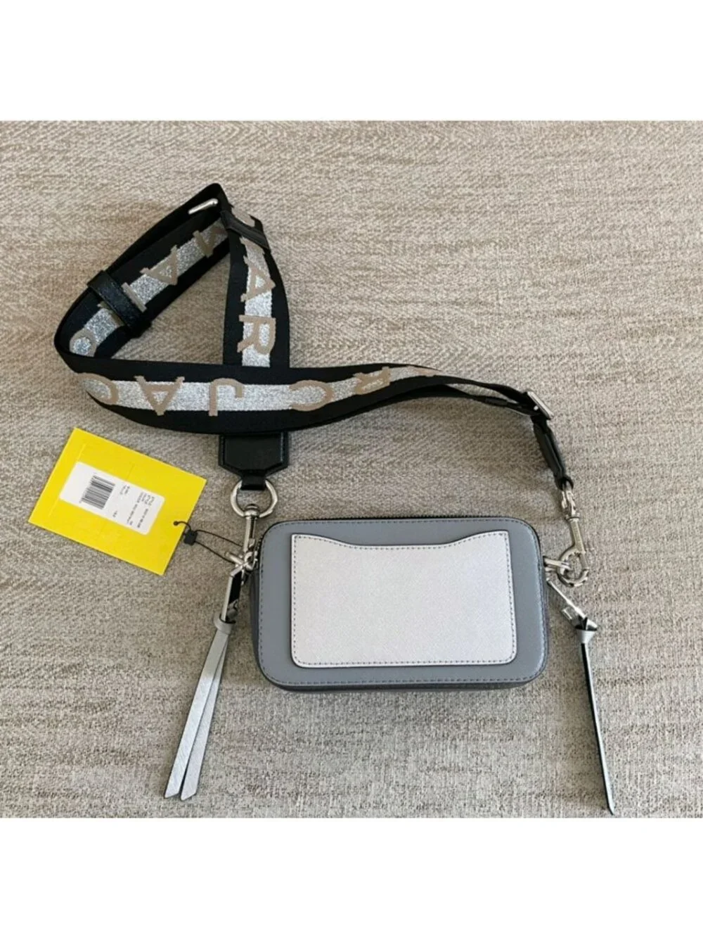 Marc Jacobs Snapshot Camera Bag Wolf Grey Multi